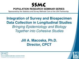 POPULATION RESEARCH SEMINAR SERIES