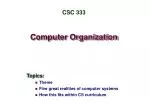Mastering Computer Realities in CS Curriculum - slide 1