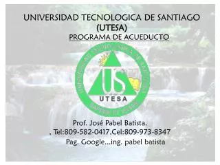 programa de acueducto