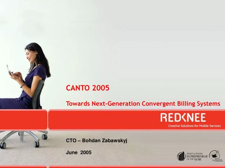 canto 2005 towards next generation convergent billing systems