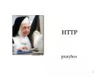 HTTP - slide 1