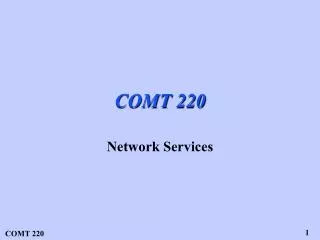 COMT 220