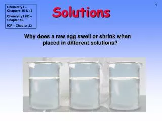 Solutions