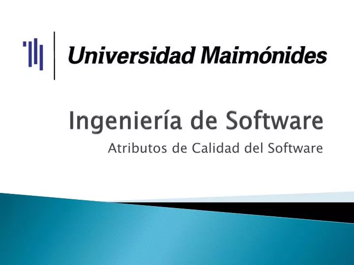 ingenier a de software