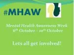 #MHAW - slide 1