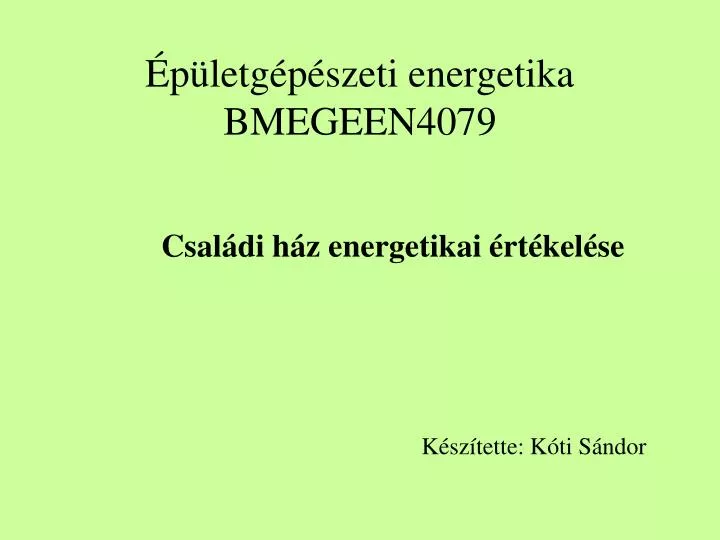 p letg p szeti energetika bmegeen4079