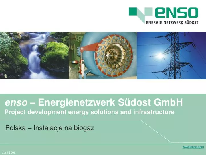 enso energienetzwerk s dost gmbh project development energy solutions and infrastructure