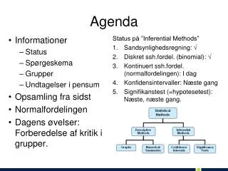 agenda