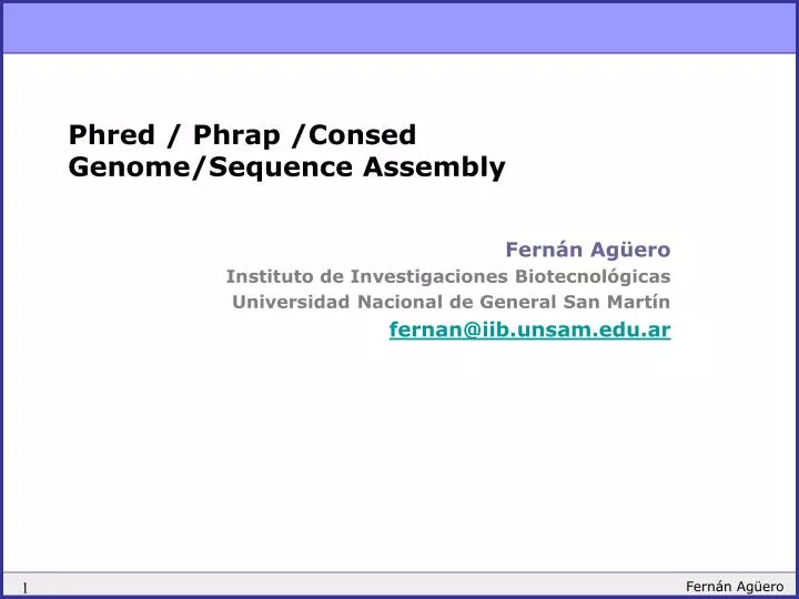 phred phrap consed genome sequence assembly