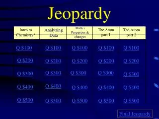 Jeopardy