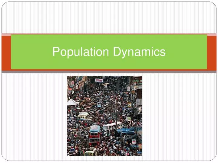 population dynamics