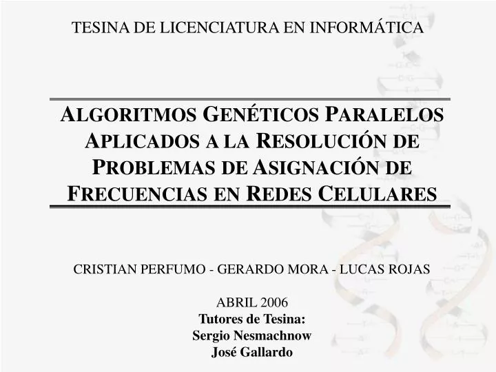 tesina de licenciatura en inform tica