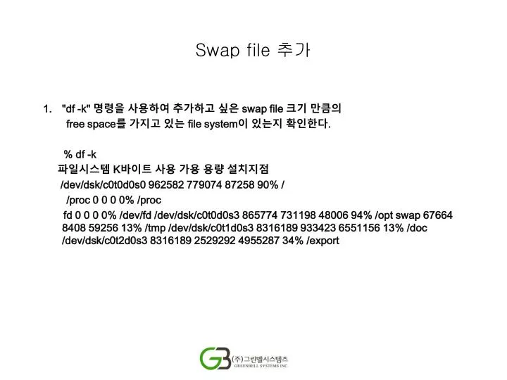 swap file