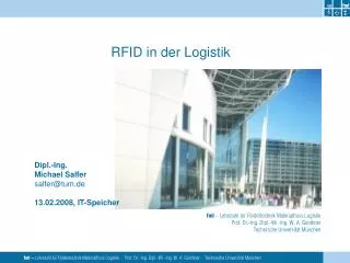 rfid in der logistik