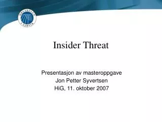 insider threat