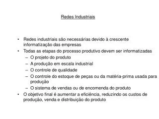 redes industriais
