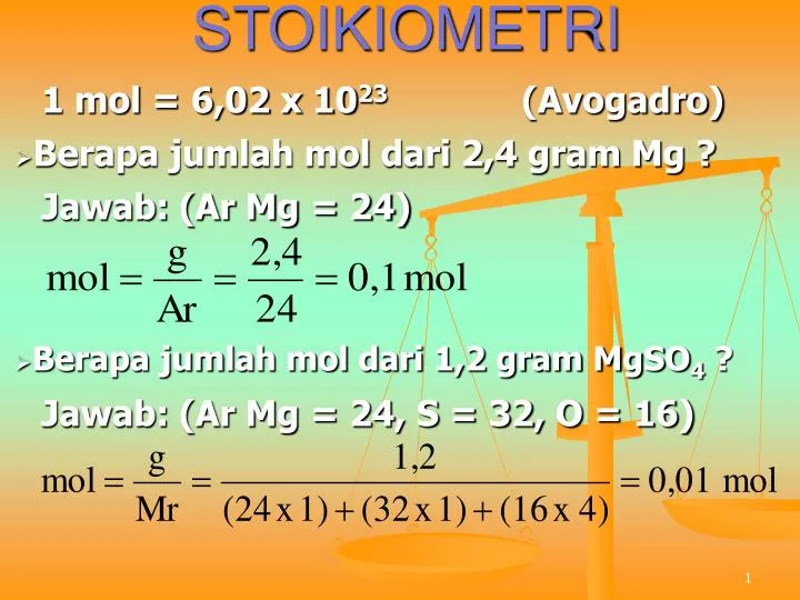 stoikiometri