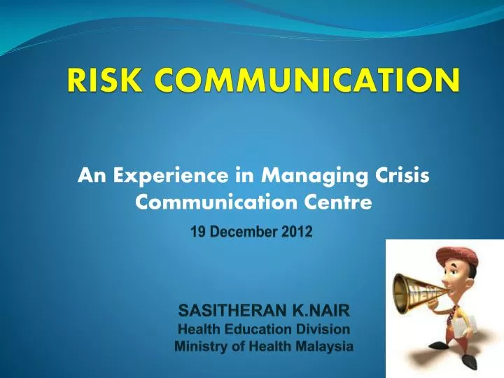 risk communication