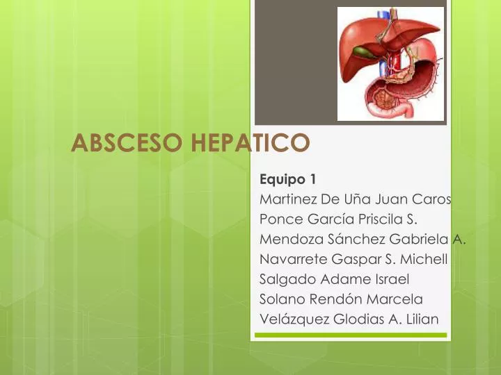 absceso hepatico