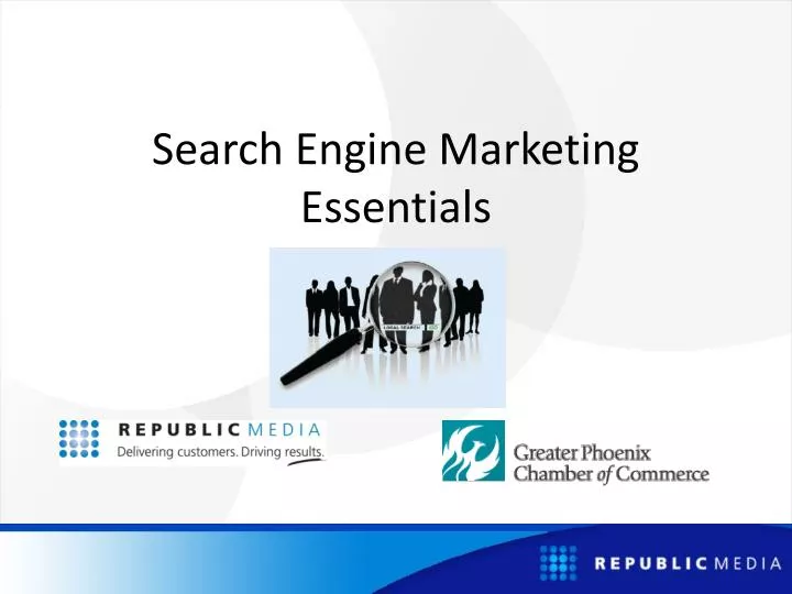 search engine marketing essentials