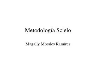 metodolog a scielo