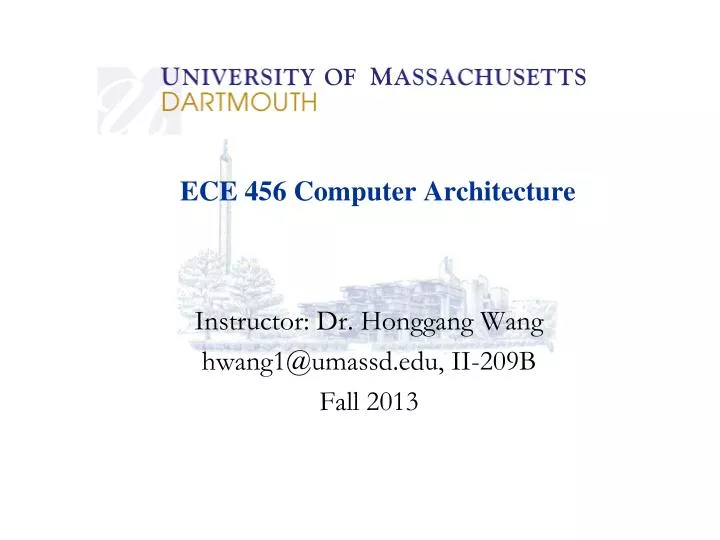 ece 456 computer architecture