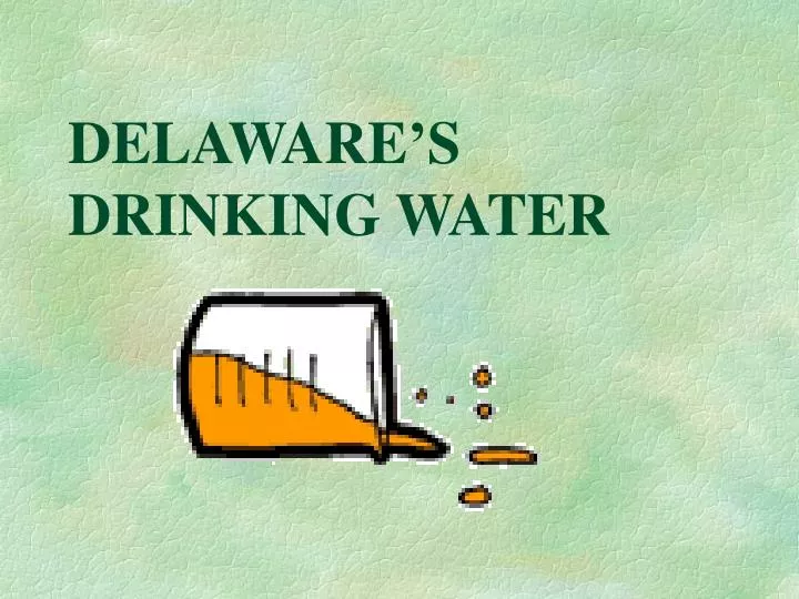 delaware s drinking water