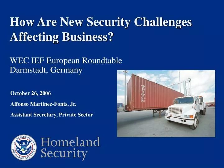 how are new security challenges affecting business