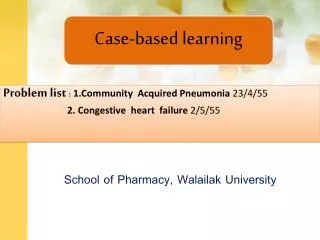 case based learning