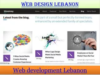 Web design Lebanon