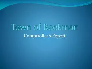 Town of Beekman