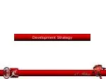 Development Strategy - slide 1
