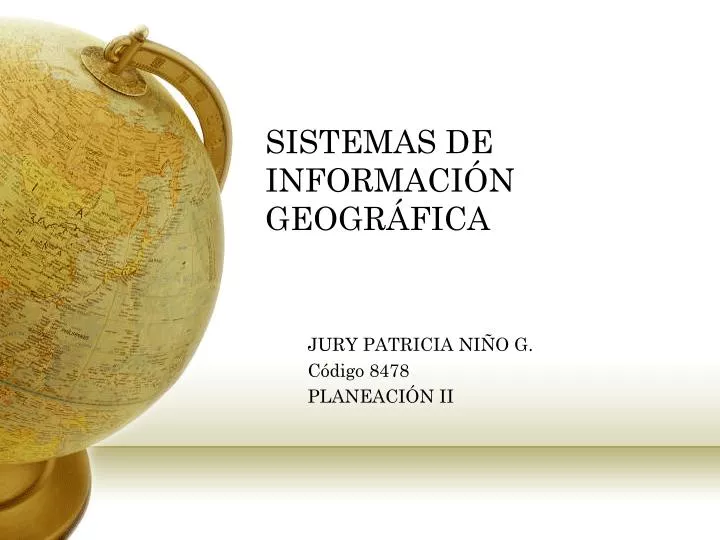 sistemas de informaci n geogr fica