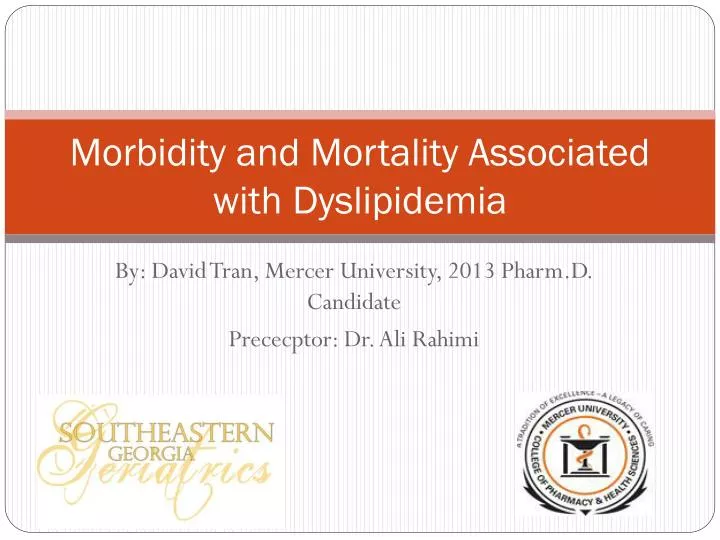 morbidity and mortality associated with dyslipidemia