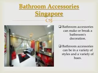Toilet Accessories Singapore