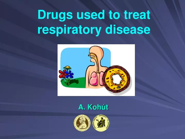 drugs used to treat respiratory disease