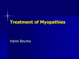 Treatment of Myopathies