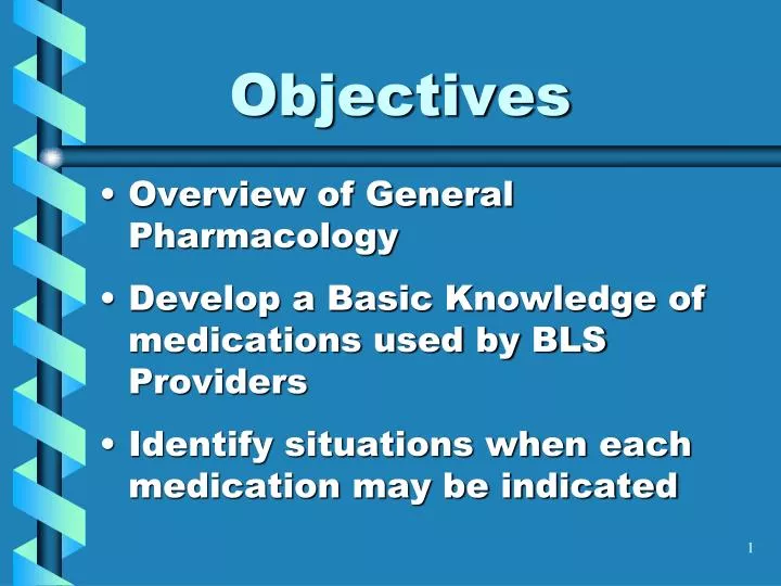 objectives