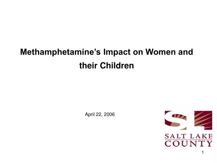methamphetamine s impact on women and their children
