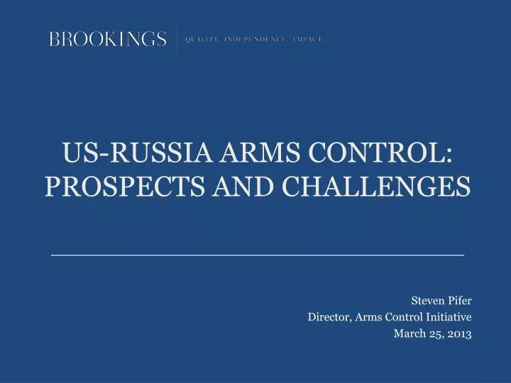 us russia arms control prospects and challenges