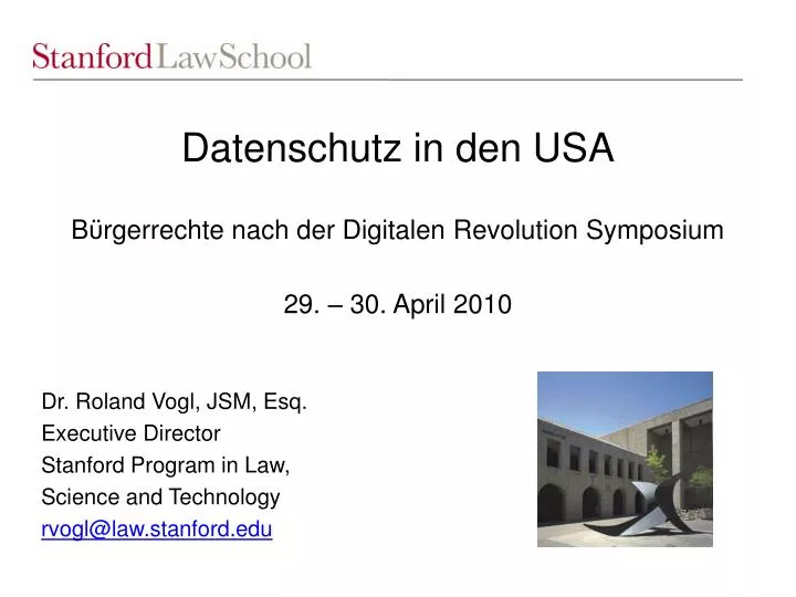 datenschutz in den usa b rgerrechte nach der digitalen revolution symposium 29 30 april 2010