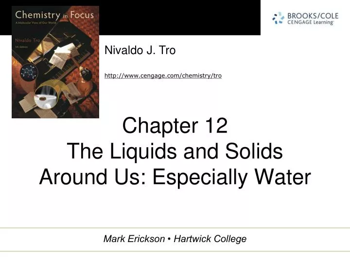 chapter 12 the liquids and solids around us especially water