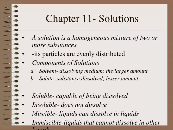 chapter 11 solutions
