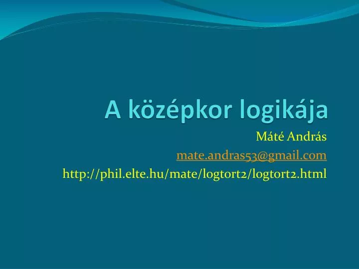 a k z pkor logik ja