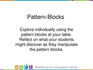 Pattern-Blocks