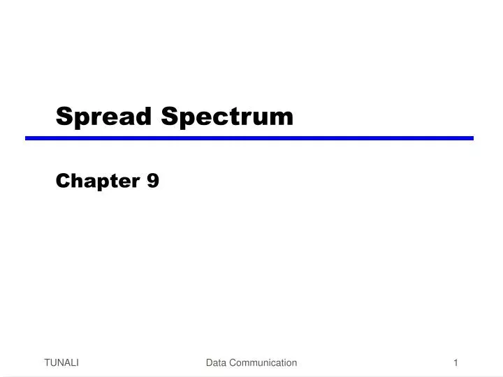 spread spectrum