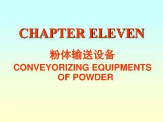 chapter eleven