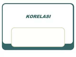 korelasi