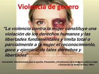 violencia de genero