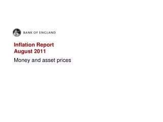 Inflation Report August 2011